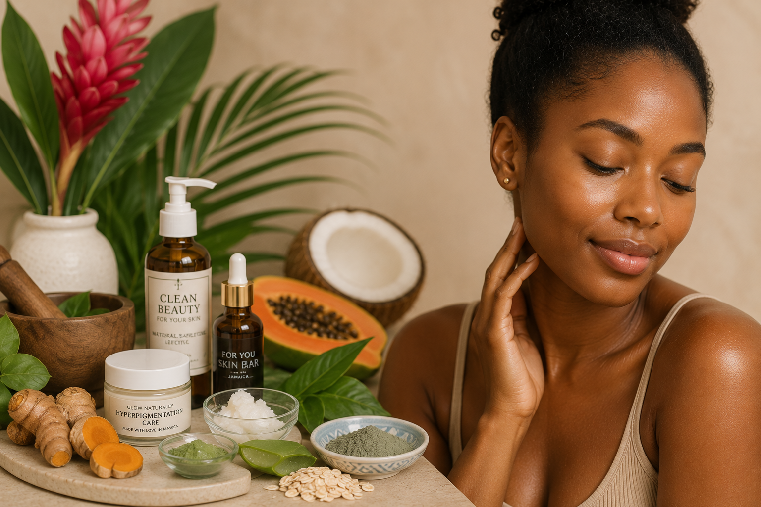 Unlocking the True Essence of Clean Beauty for Jamaican Women Battling Hyperpigmentation